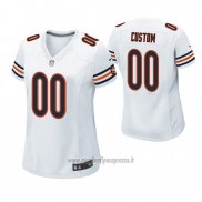 Maglia NFL Game Donna Chicago Bears Custom Bianco