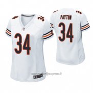 Maglia NFL Game Donna Chicago Bears Walter Payton Bianco