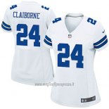 Maglia NFL Game Donna Dallas Cowboys Claiborne Bianco