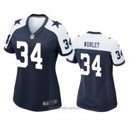 Maglia NFL Game Donna Dallas Cowboys Daryl Worley Alternato Blu