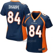 Maglia NFL Game Donna Denver Broncos Sharpe Blu
