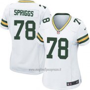 Maglia NFL Game Donna Green Bay Packers Spriggs Bianco