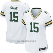 Maglia NFL Game Donna Green Bay Packers Starr Bianco