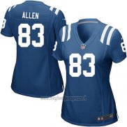 Maglia NFL Game Donna Indianapolis Colts Allen Blu