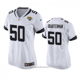 Maglia NFL Game Donna Jacksonville Jaguars Shaquille Quarterman Bianco
