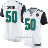 Maglia NFL Game Donna Jacksonville Jaguars Smith Bianco