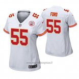 Maglia NFL Game Donna Kansas City Chiefs Dee Ford Bianco