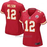 Maglia NFL Game Donna Kansas City Chiefs Wilson Rosso