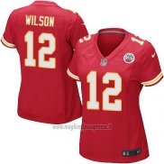 Maglia NFL Game Donna Kansas City Chiefs Wilson Rosso