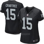 Maglia NFL Game Donna Las Vegas Raiders Crabtree Nero