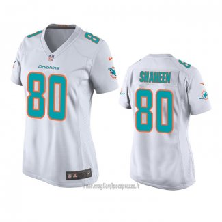 Maglia NFL Game Donna Miami Dolphins Adam Shaheen Bianco