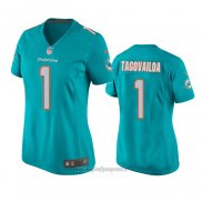 Maglia NFL Game Donna Miami Dolphins Tua Tagovailoa Verde