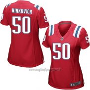 Maglia NFL Game Donna New England Patriots Ninkovich Rosso