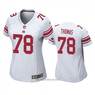 Maglia NFL Game Donna New York Giants Andrew Thomas Bianco