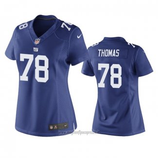 Maglia NFL Game Donna New York Giants Andrew Thomas Blu