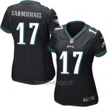 Maglia NFL Game Donna Philadelphia Eagles Carmichael Nero