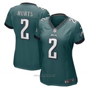 Maglia NFL Game Donna Philadelphia Eagles Jalen Hurts Verde