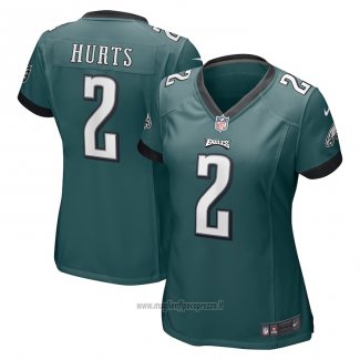 Maglia NFL Game Donna Philadelphia Eagles Jalen Hurts Verde
