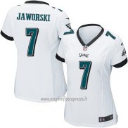 Maglia NFL Game Donna Philadelphia Eagles Jaworski Bianco