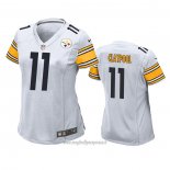Maglia NFL Game Donna Pittsburgh Steelers Chase Claypool Bianco