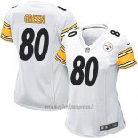 Maglia NFL Game Donna Pittsburgh Steelers Green Bianco