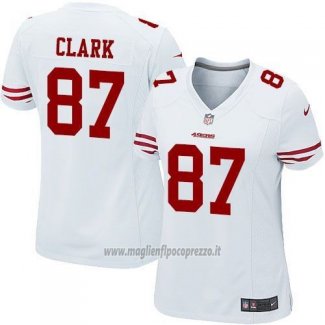 Maglia NFL Game Donna San Francisco 49ers Clark Blaco