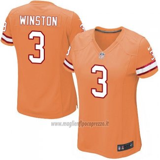Maglia NFL Game Donna Tampa Bay Buccaneers Winston Arancione
