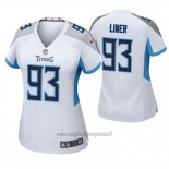 Maglia NFL Game Donna Tennessee Titans Dee Liner Bianco