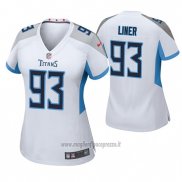 Maglia NFL Game Donna Tennessee Titans Dee Liner Bianco