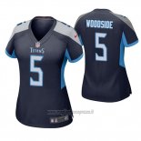 Maglia NFL Game Donna Tennessee Titans Logan Woodside Blu