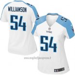 Maglia NFL Game Donna Tennessee Titans Williamson Bianco