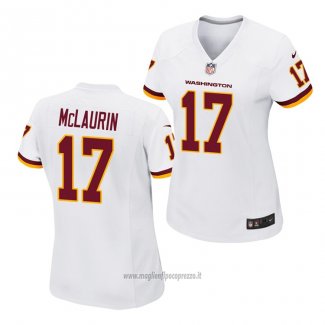 Maglia NFL Game Donna Washington Commanders Terry Mclaurin Bianco