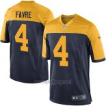 Maglia NFL Game Green Bay Packers Favre Blu Giallo