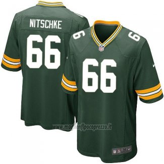 Maglia NFL Game Green Bay Packers Nitschke Verde