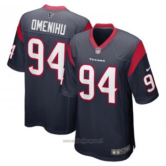Maglia NFL Game Houston Texans Charles Omenihu Blu