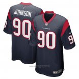 Maglia NFL Game Houston Texans Jaleel Johnson 90 Blu