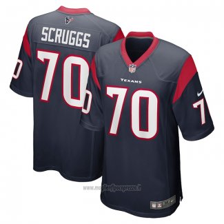Maglia NFL Game Houston Texans Juice Scruggs Blu
