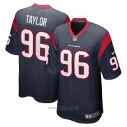 Maglia NFL Game Houston Texans Vincent Taylor Blu