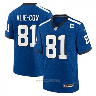 Maglia NFL Game Indianapolis Colts Mo Alie Cox Indiana Nights Alternato Blu