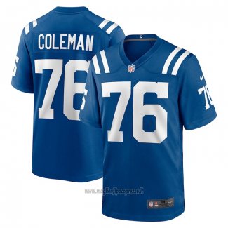 Maglia NFL Game Indianapolis Colts Shon Coleman Blu