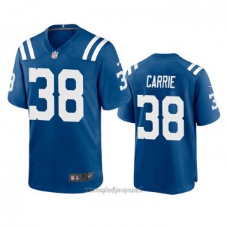 Maglia NFL Game Indianapolis Colts T.j. Carrie 2020 Blu