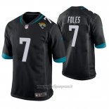 Maglia NFL Game Jacksonville Jaguars Nick Foles Nero