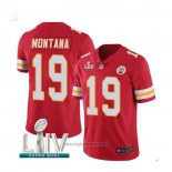 Maglia NFL Game Kansas City Chiefs 19 Joe Montana Rosso