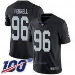 Maglia NFL Game Las Vegas Raiders 96 Clelin Ferrell Nero