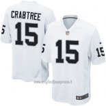 Maglia NFL Game Las Vegas Raiders Crabtree Bianco