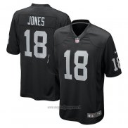 Maglia NFL Game Las Vegas Raiders Jack Jones Nero