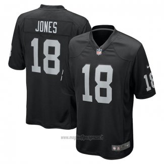 Maglia NFL Game Las Vegas Raiders Jack Jones Nero