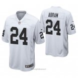 Maglia NFL Game Las Vegas Raiders Johnathan Abram Bianco