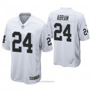 Maglia NFL Game Las Vegas Raiders Johnathan Abram Bianco