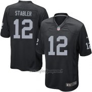 Maglia NFL Game Las Vegas Raiders Stabler Nero